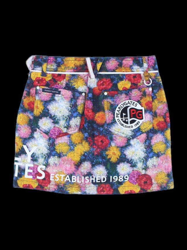 [새상품] 꽃무늬 패턴 스커트