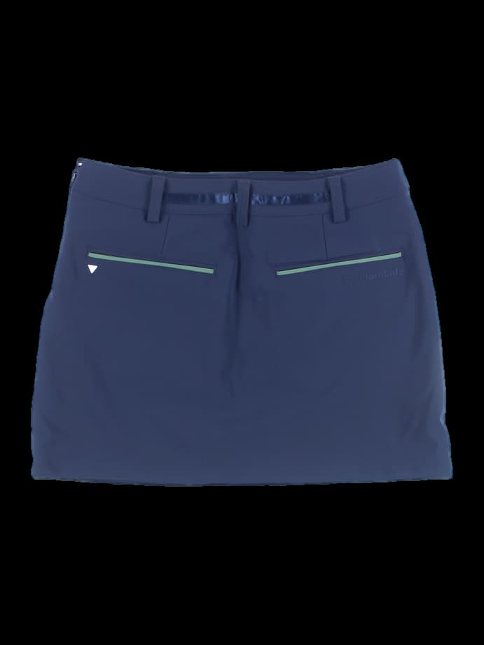 지퍼 사선 포켓 베이직 기모 미니 스커트