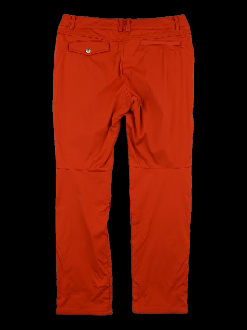 뒷 절개 라인 포인트 베이직 기모 팬츠