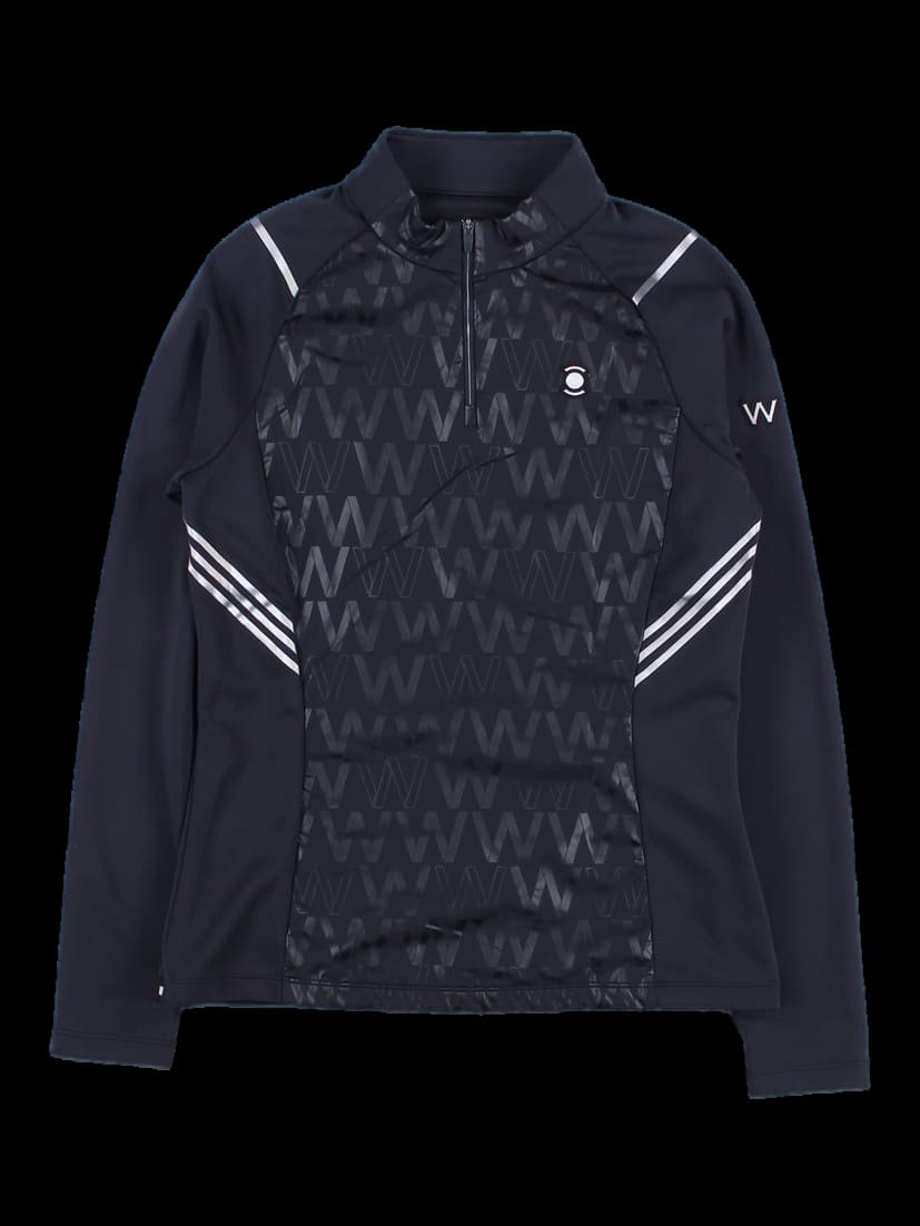 패턴 바람막이 집업