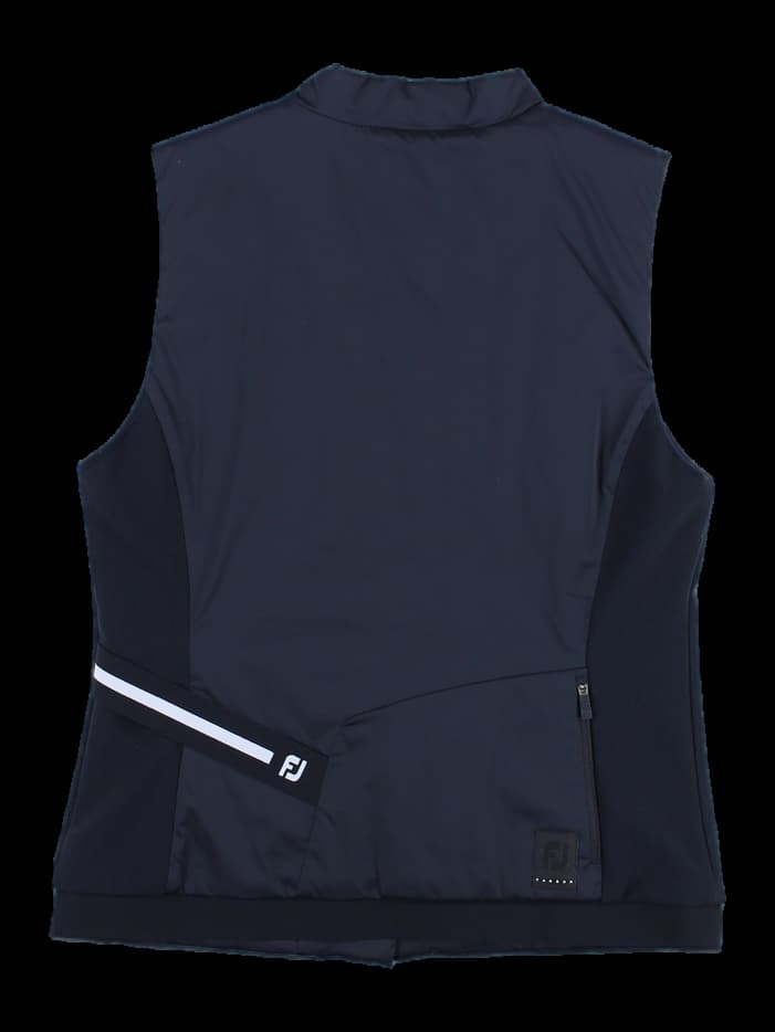 사이드 지퍼 패딩 베스트