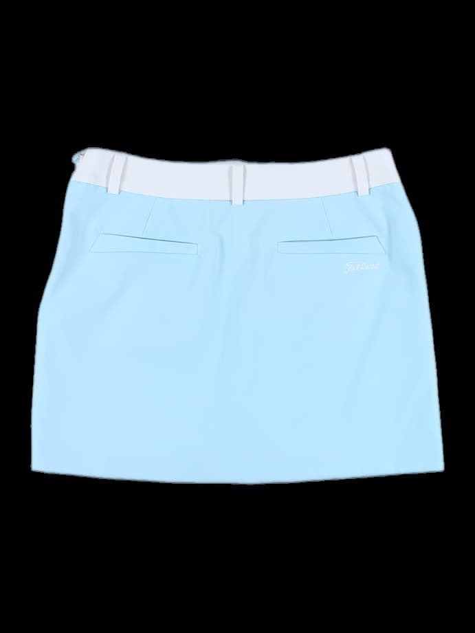 스트레치 속바지 슬릿 스커트