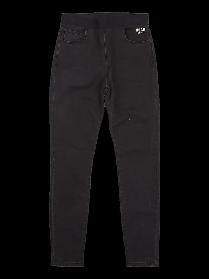 밴딩 스키니 데님 팬츠