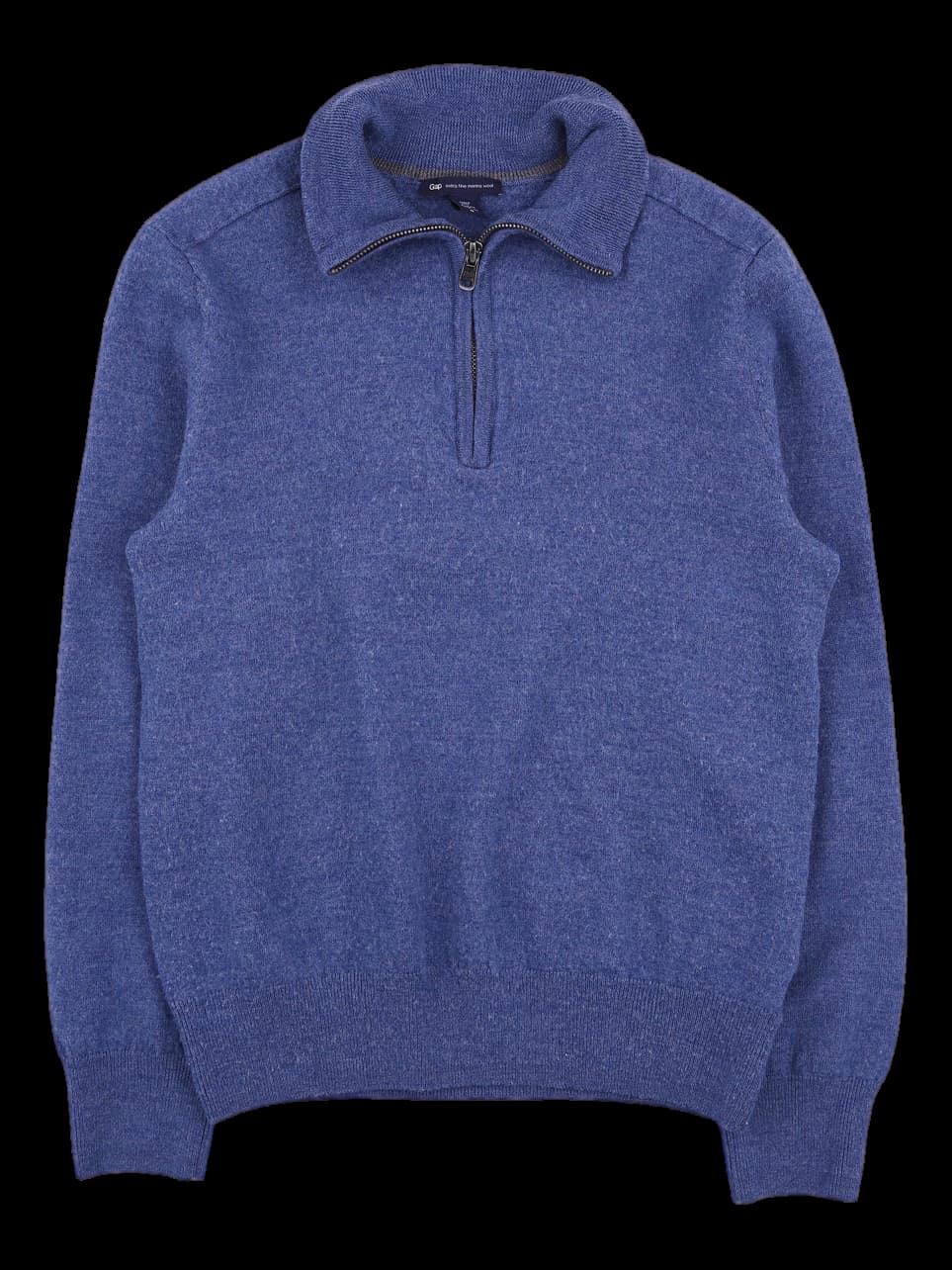 하이넥 집업 니트 