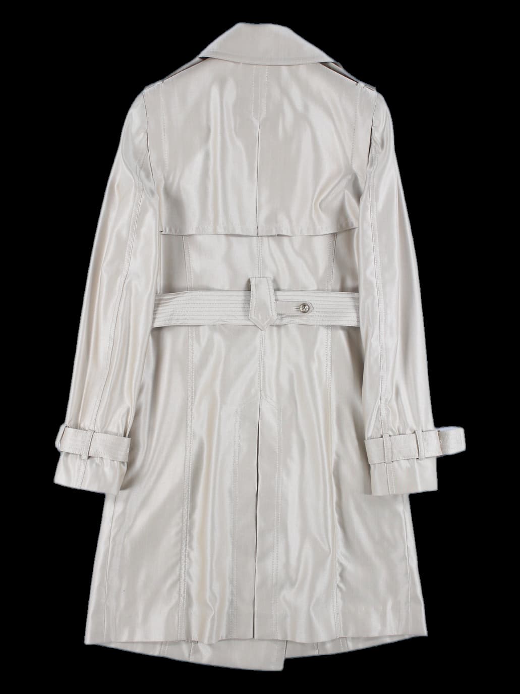 캐주얼 롱 트렌치코트