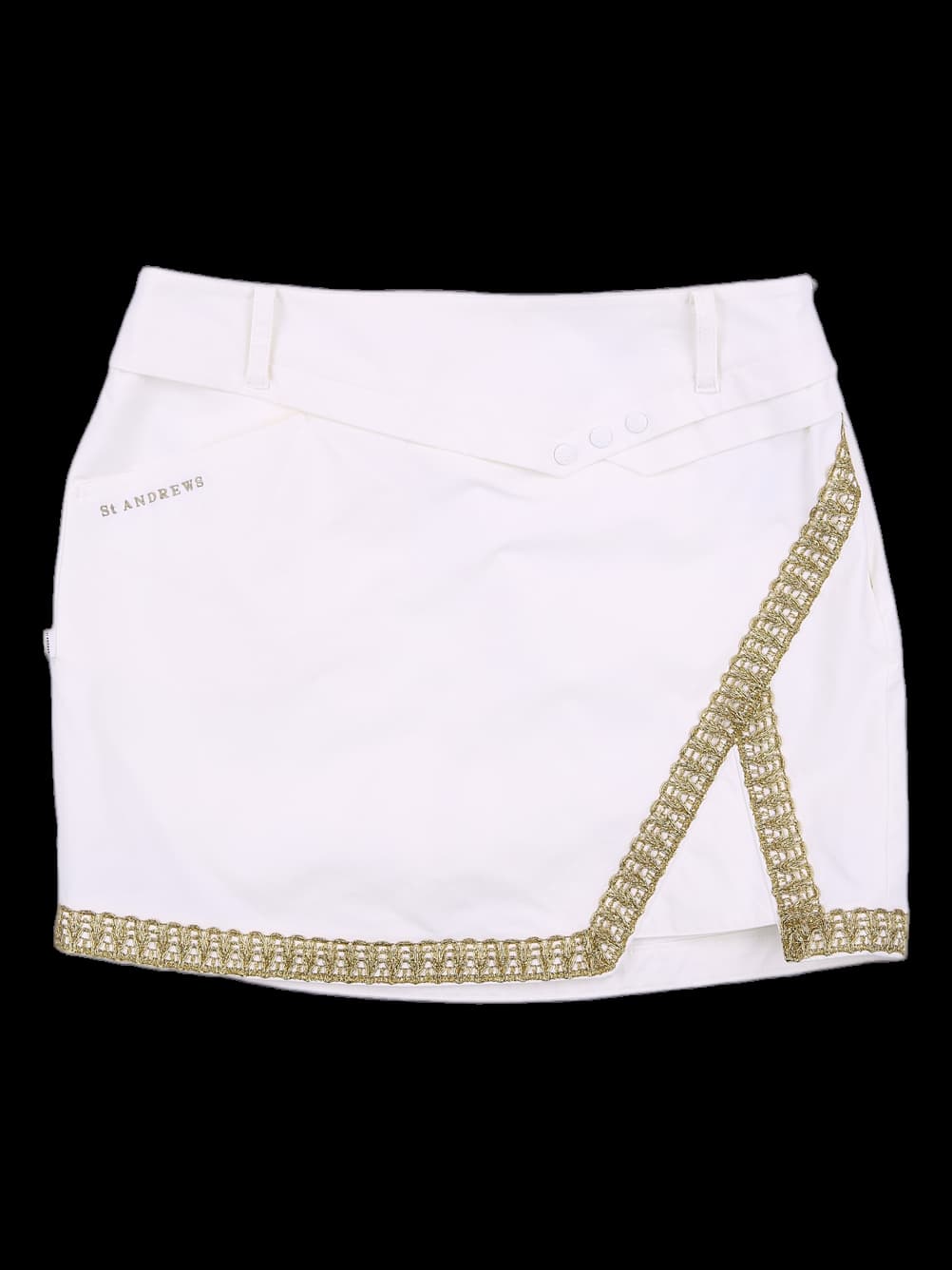 골드 라인 포인트 스커트