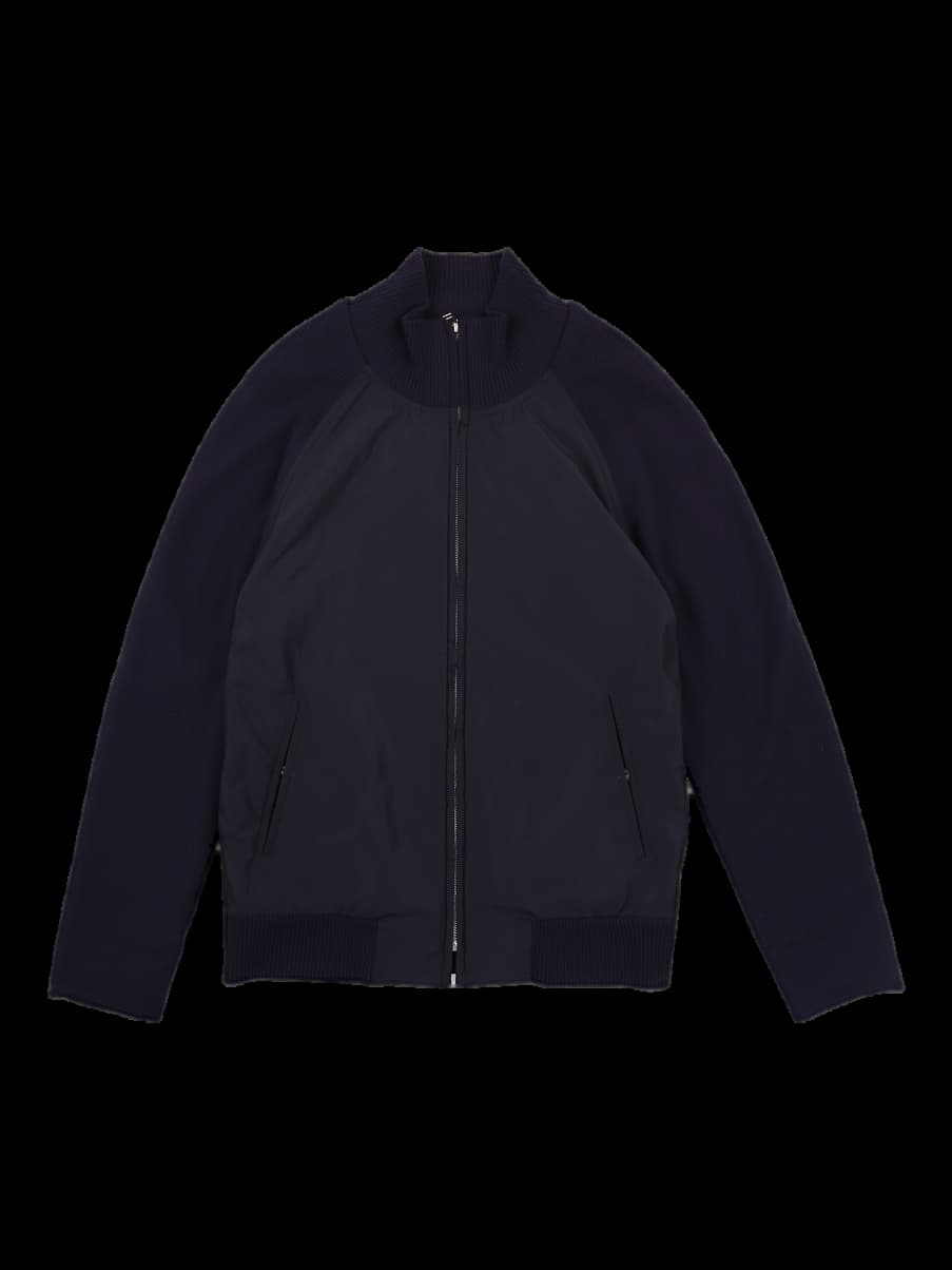 니트 긴팔 블루종