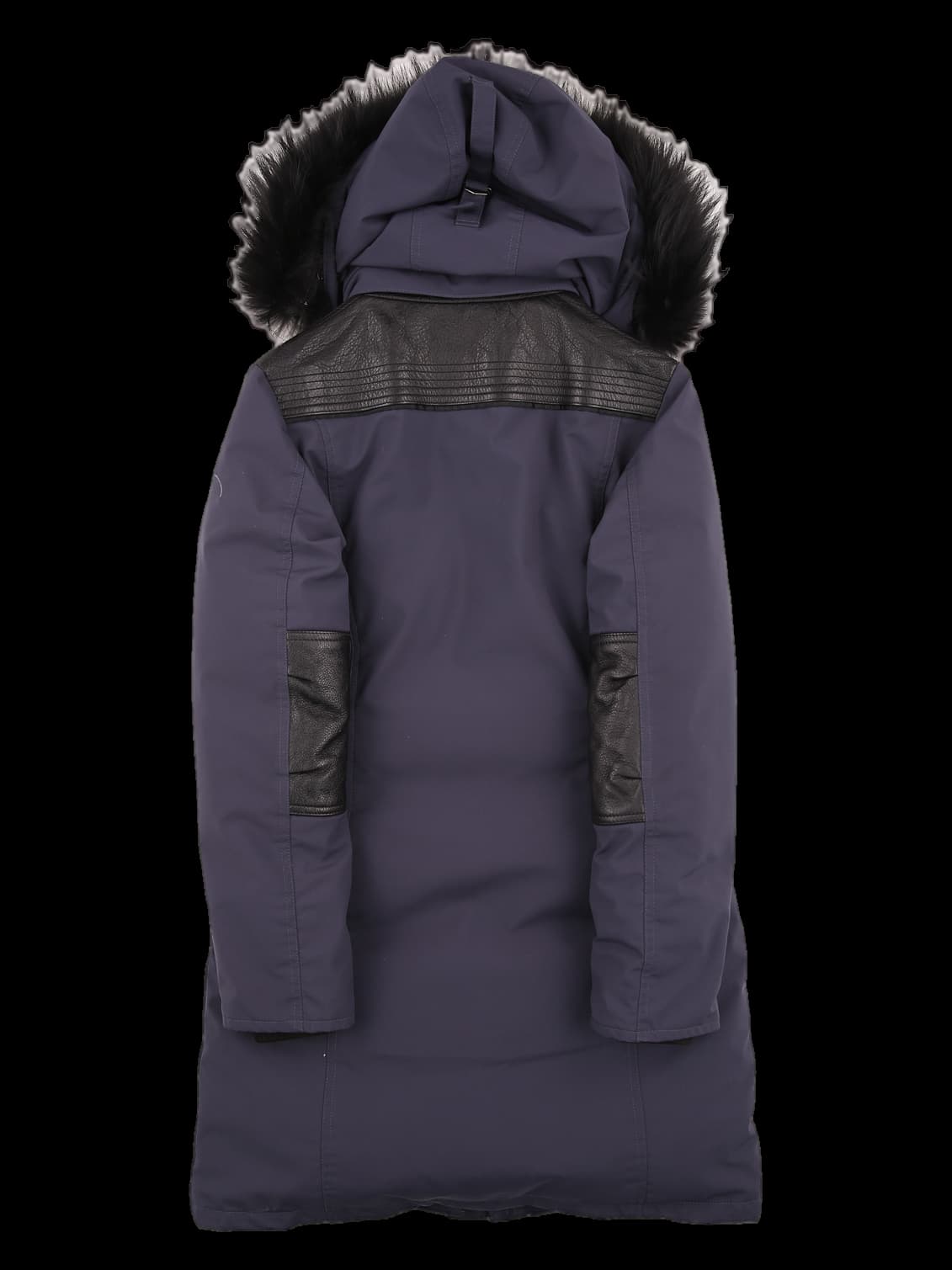 퍼 후드 롱패딩