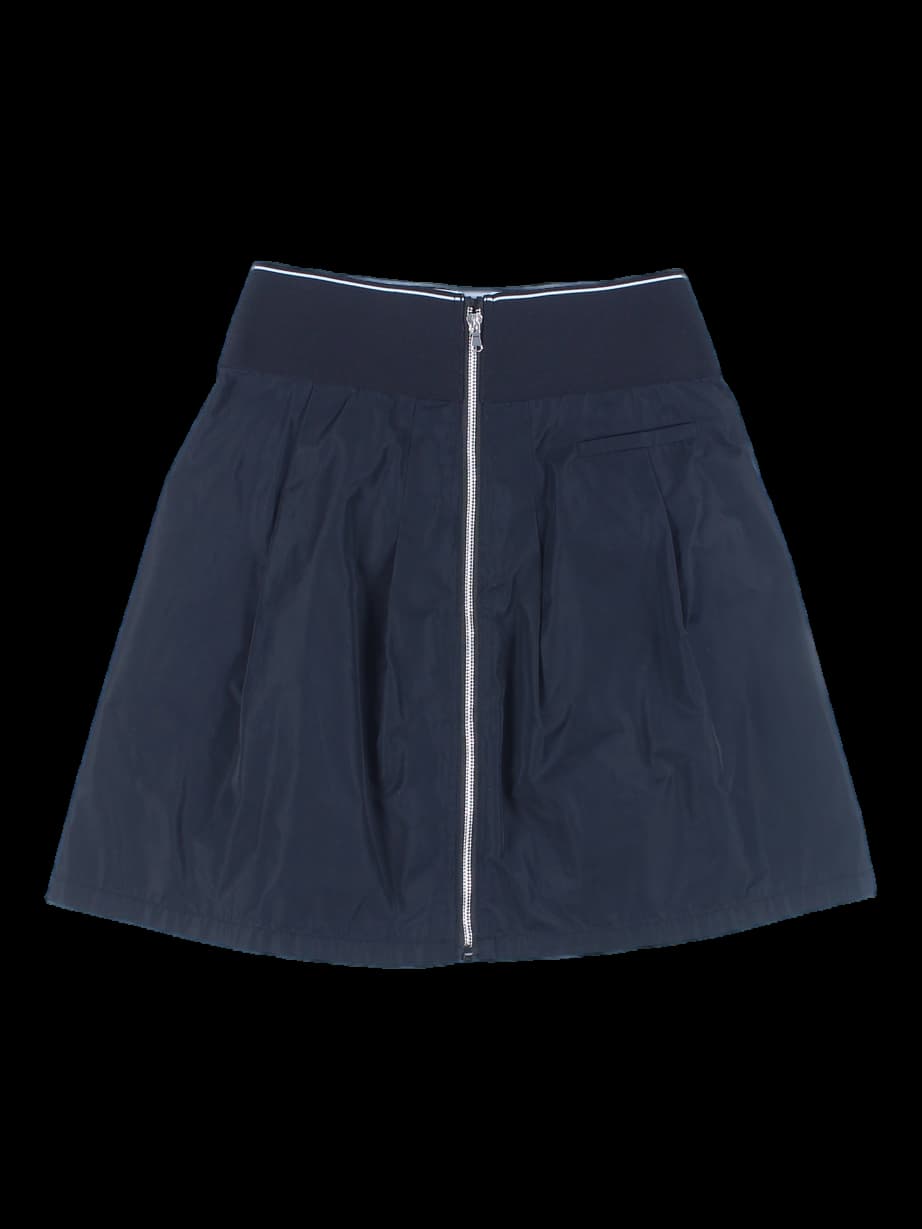 밴딩 로고 스커트