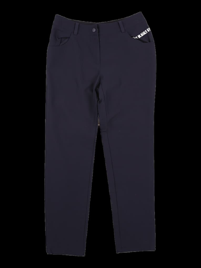 포켓 로고 롱 팬츠