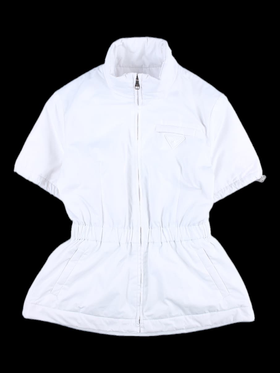 반팔 다운 패딩 자켓