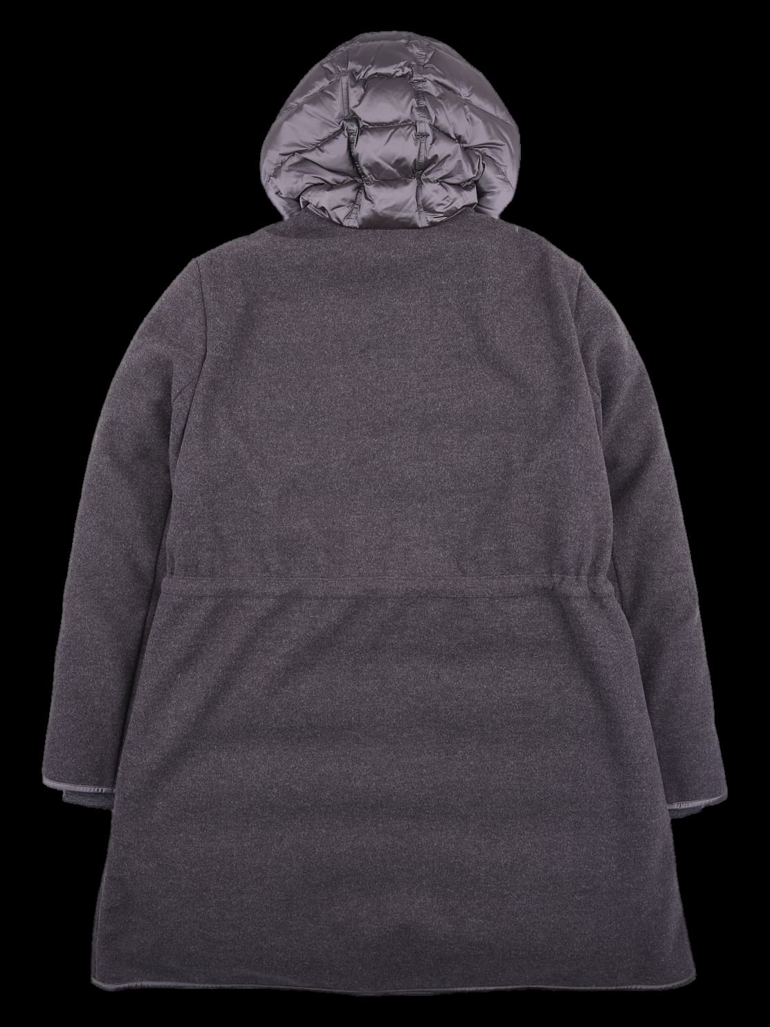 [새상품] [2025] 후드 이중 구스다운 코트