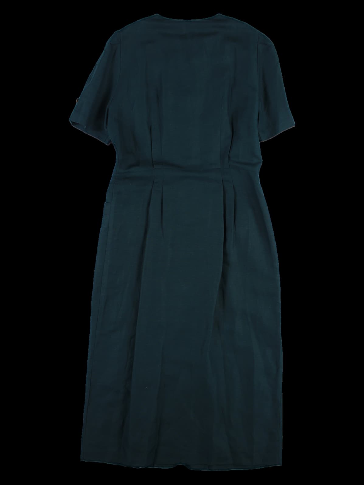 [새상품] 버튼 리넨 원피스