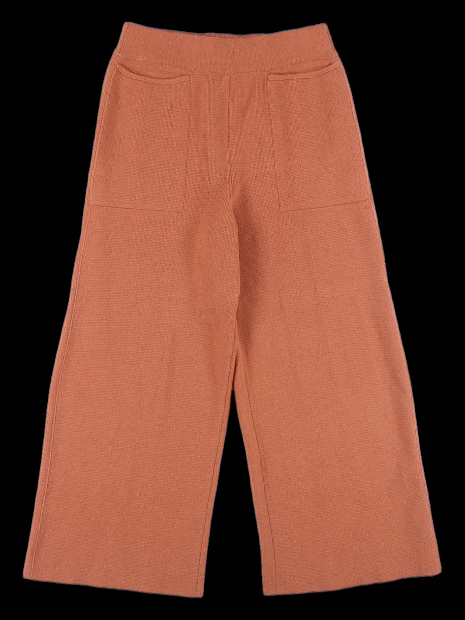 포켓 니트 롱 팬츠