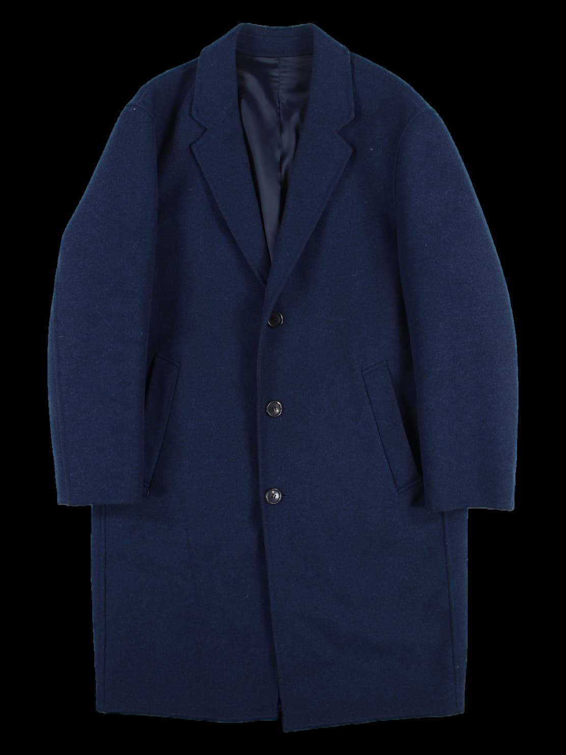 [남성] 캐시미어 하프 롱 코트