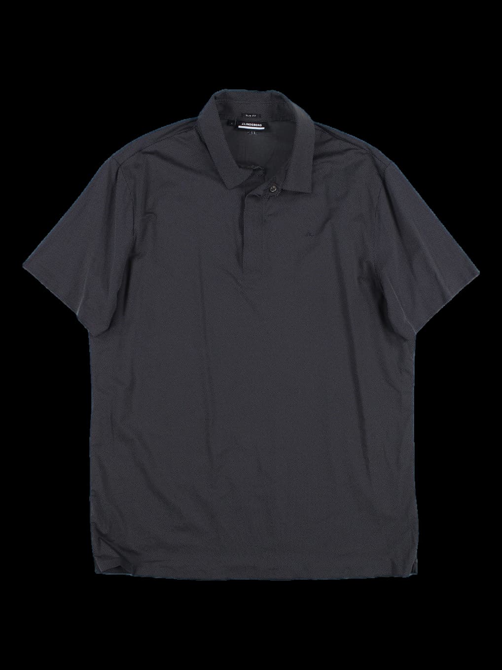 도트 카라 반팔 티셔츠