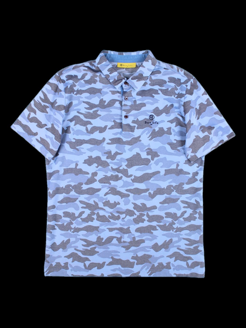 [남성] 카모플라쥬 반팔 카라티