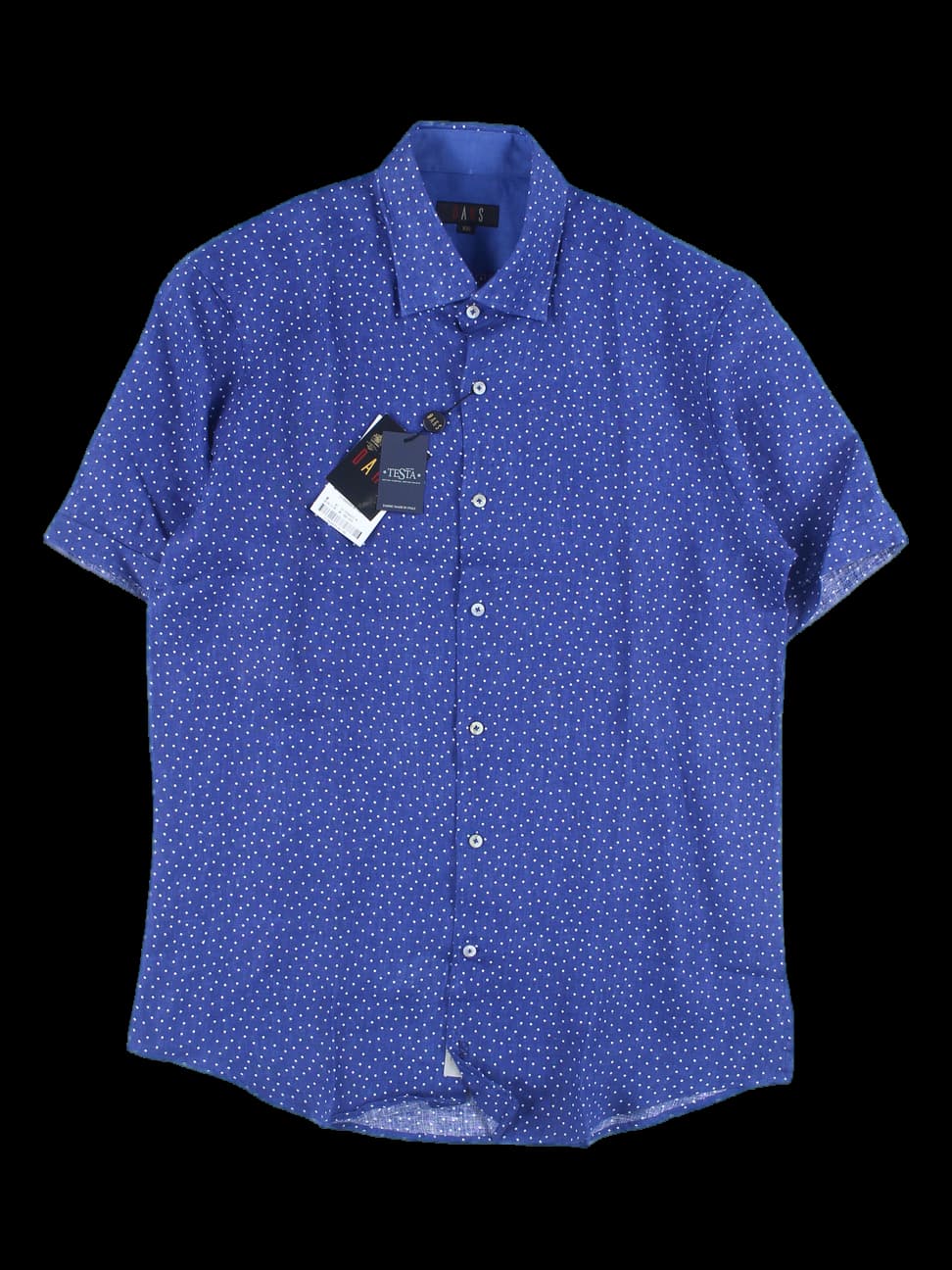 [새상품] [남성] 체크 반팔 셔츠