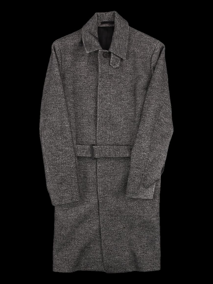 [남성] 헤링본 하프 코트