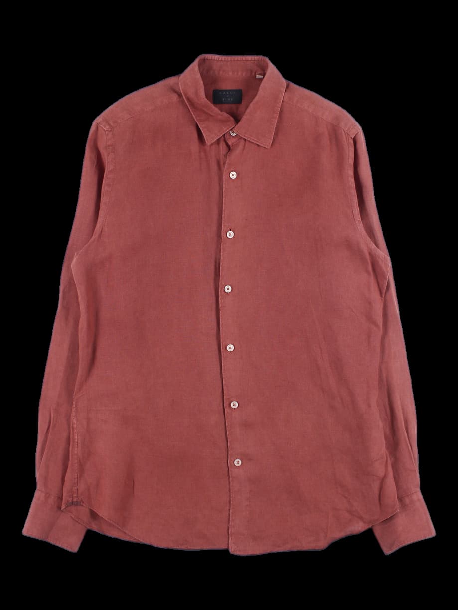 [남성] 린넨 긴팔 셔츠