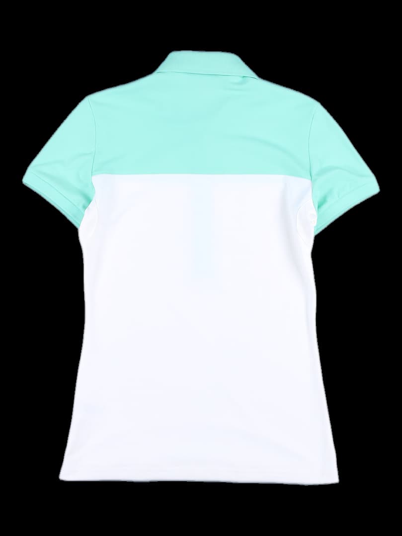 컬러 포인트 반팔 카라티