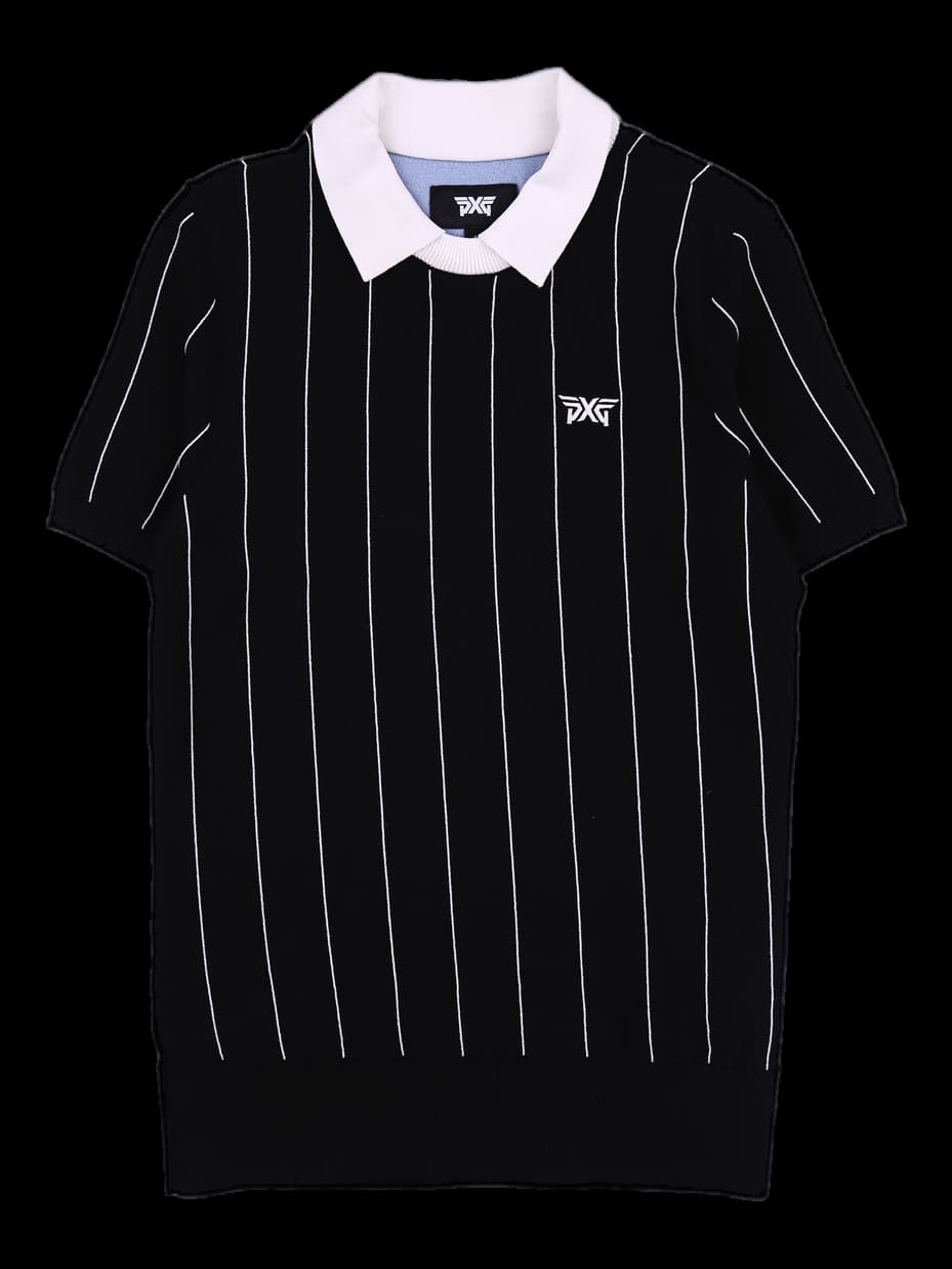 [2024] 스트라이프 반팔 니트