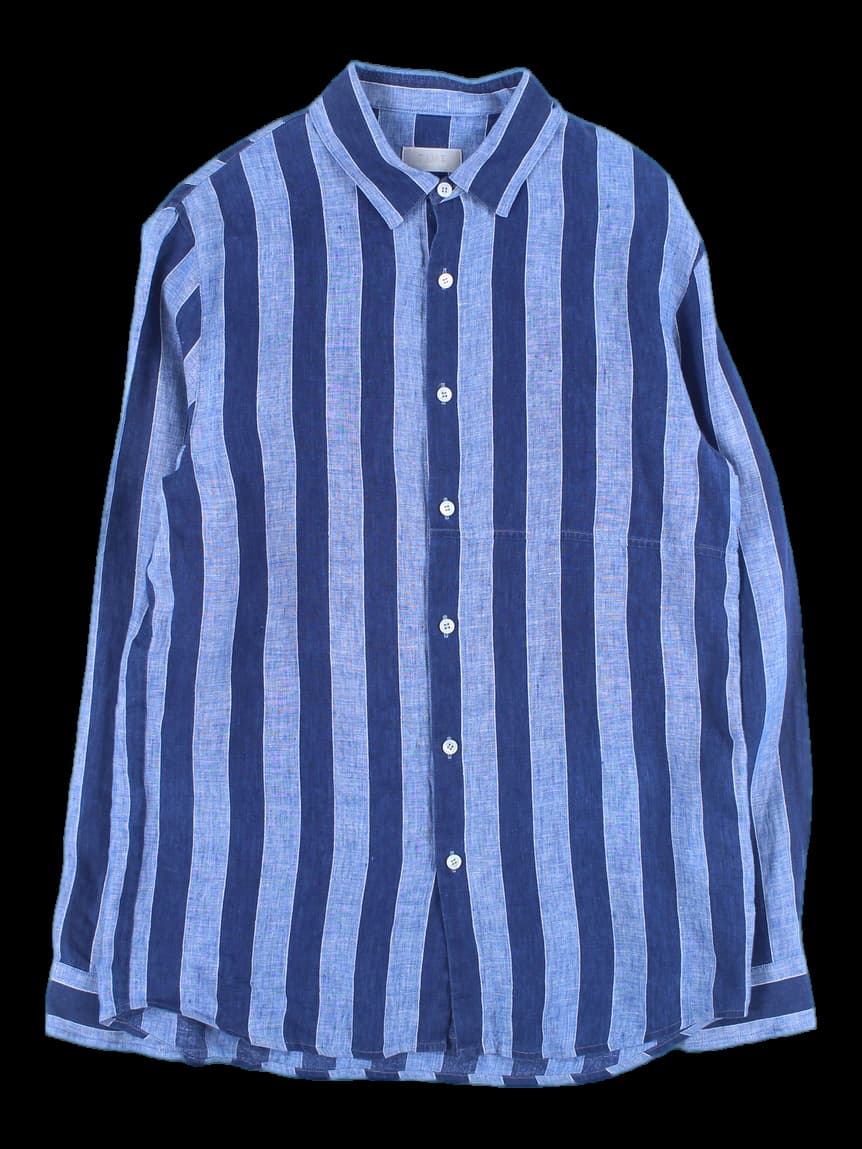 [남성] 스트라이프 긴팔 셔츠