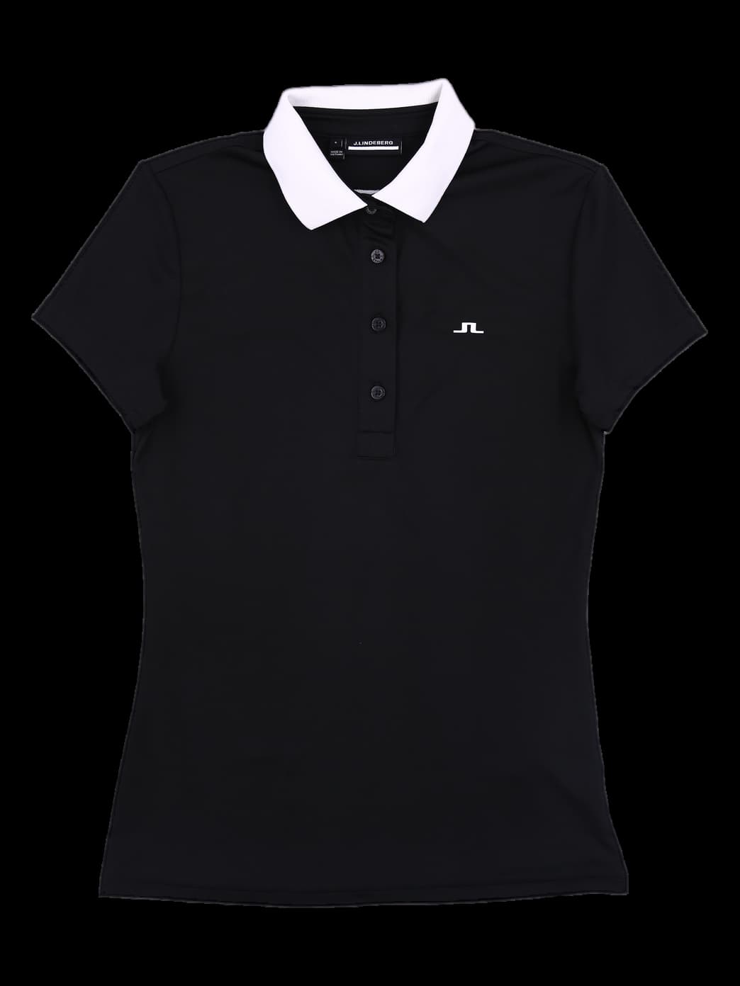 배색 반팔카라티