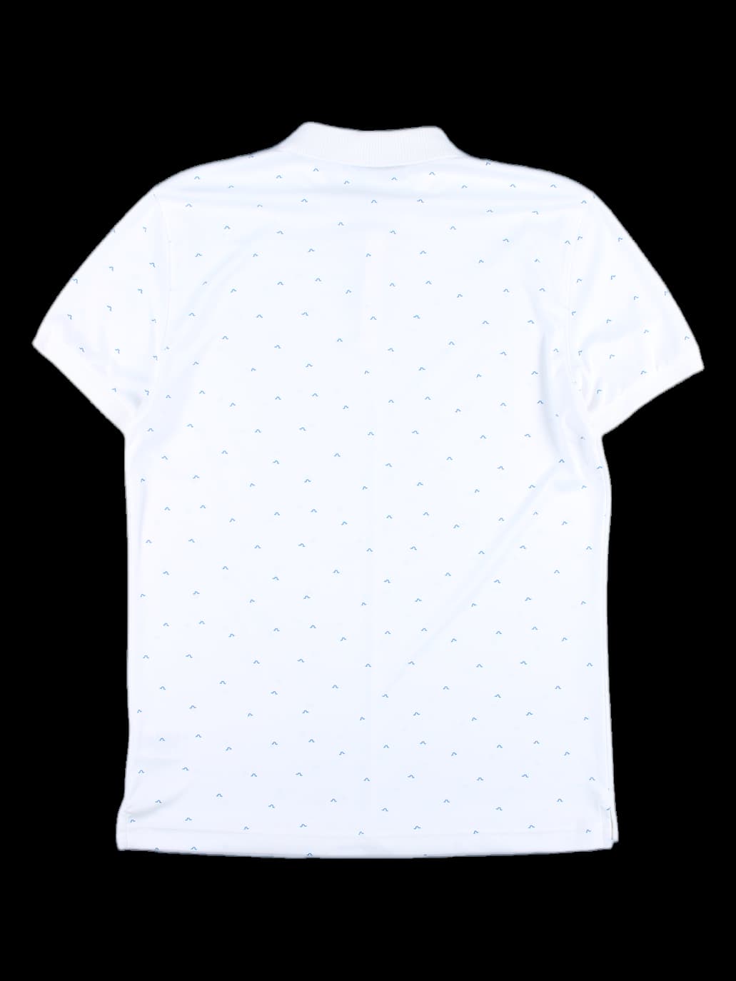 로고 프린트 반팔 카라 원피스