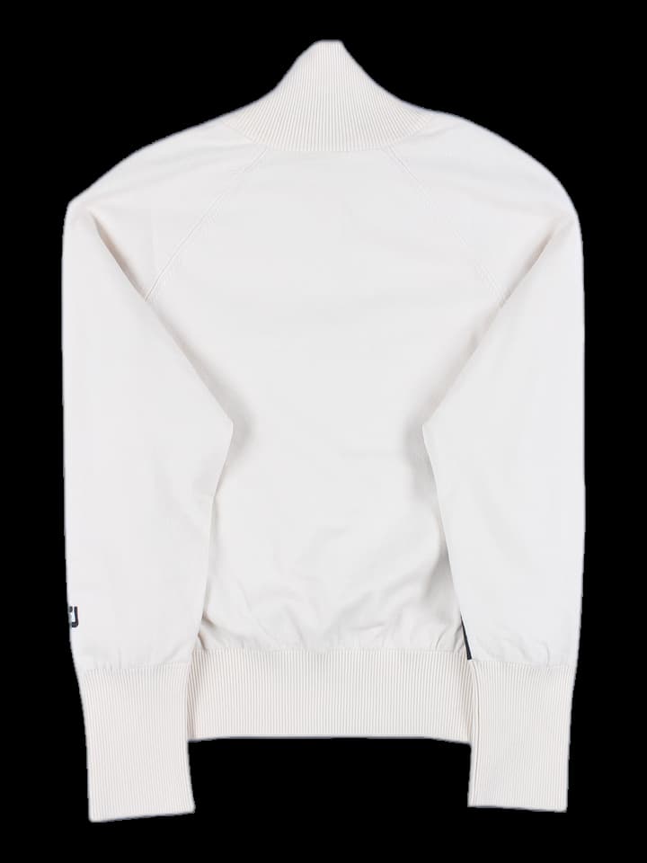 하이넥 옆 배색 바람막이 니트