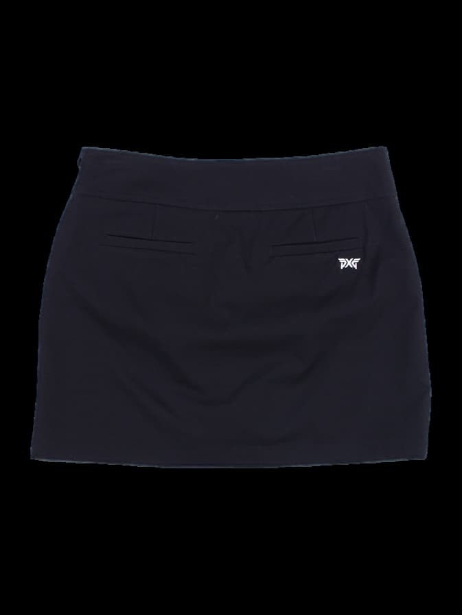 지퍼 장식 스커트