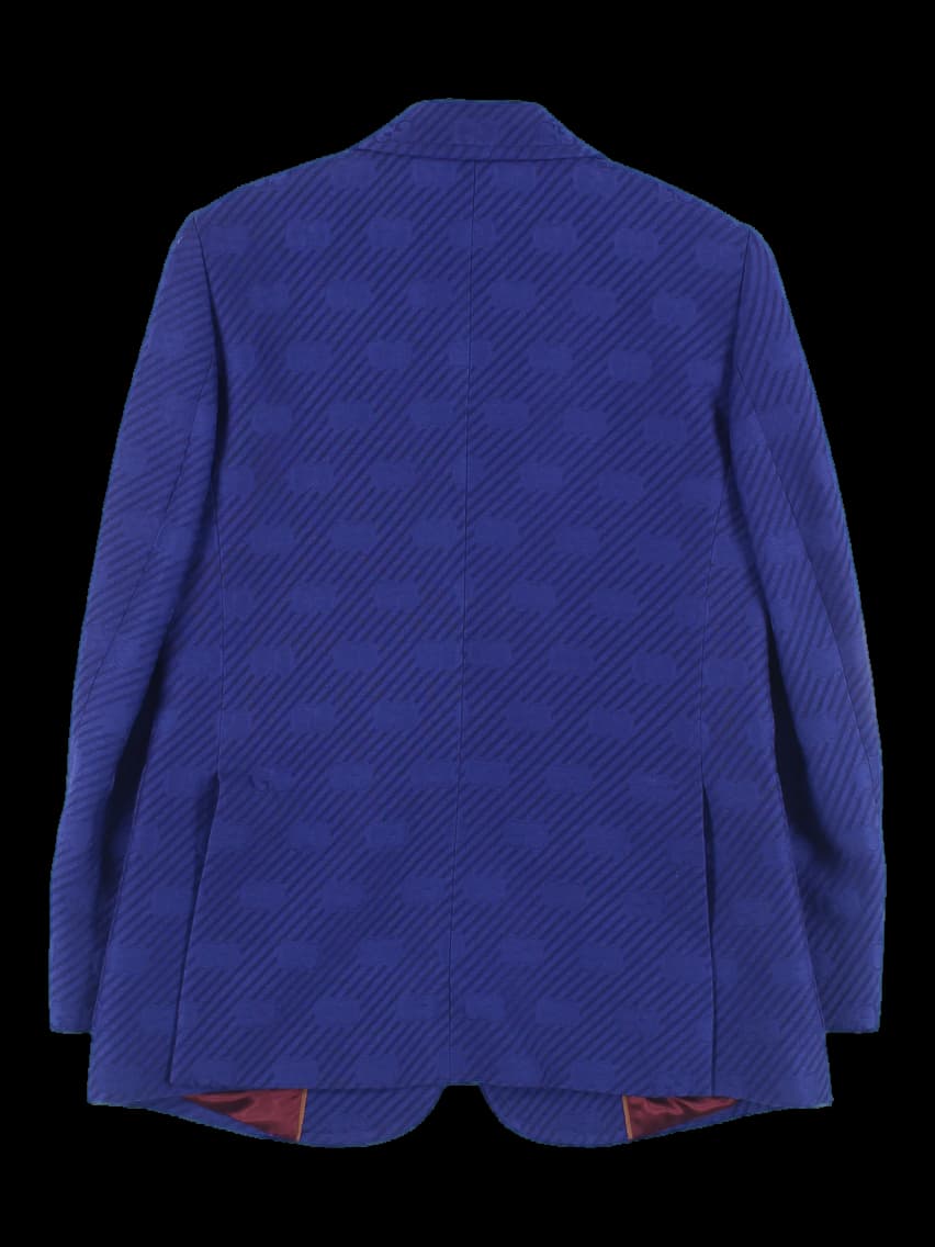 로고 투버튼 자켓