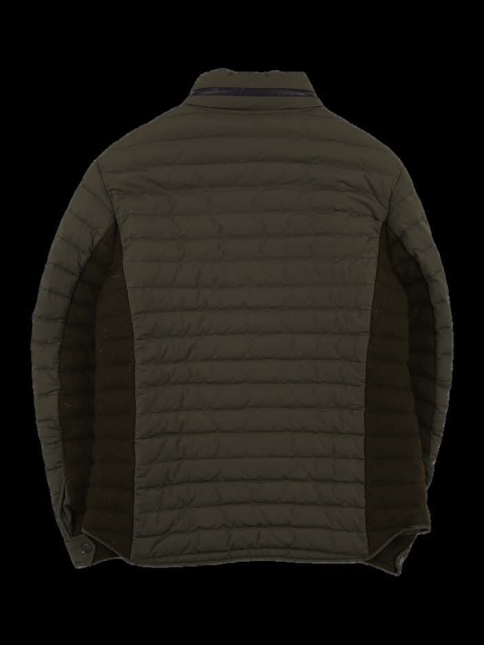 [남성] 지퍼 배색 패딩