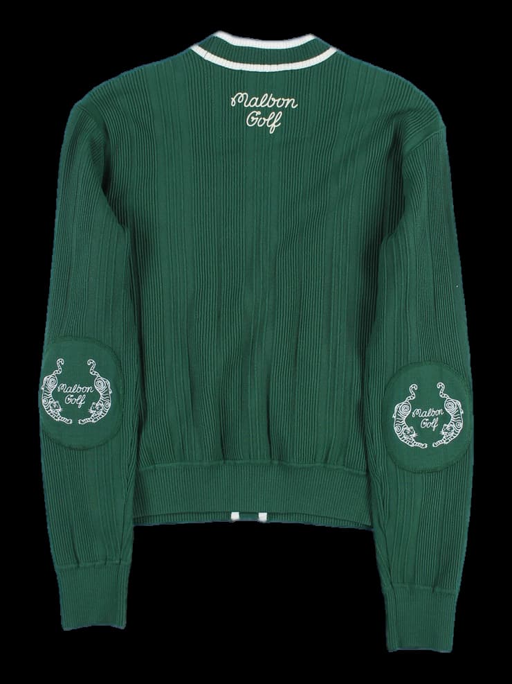 캐릭터 로고 니트 가디건 