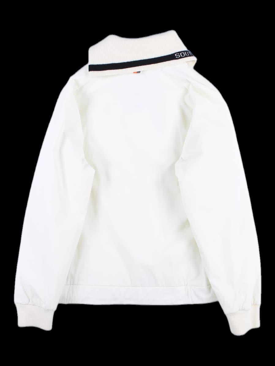 [새상품] 하이넥 언발 집업티