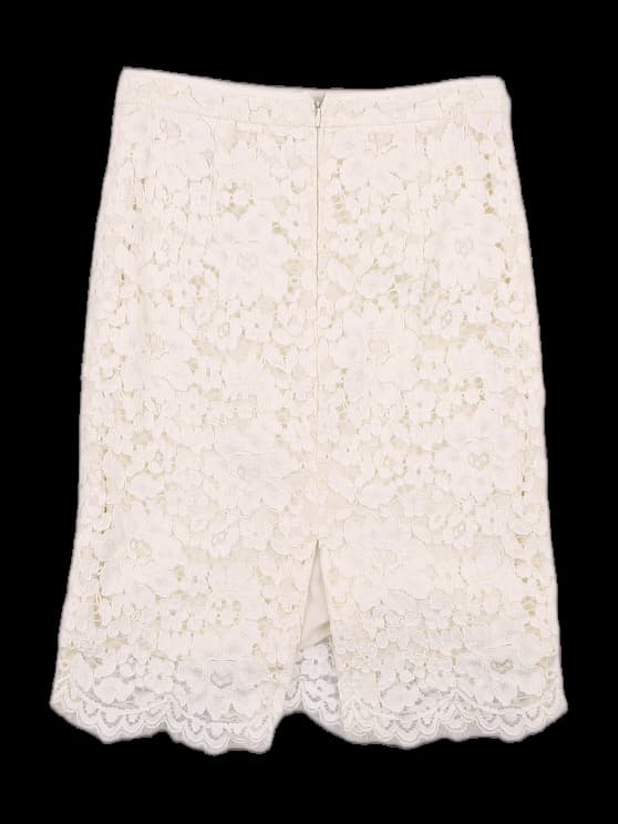 밴딩 레이스 스커트