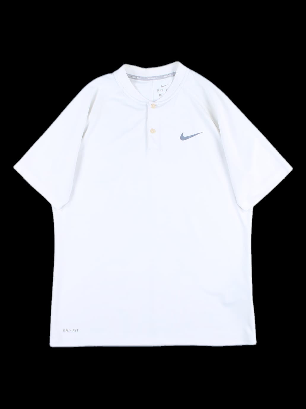 밴딩 네크 반팔 티셔츠