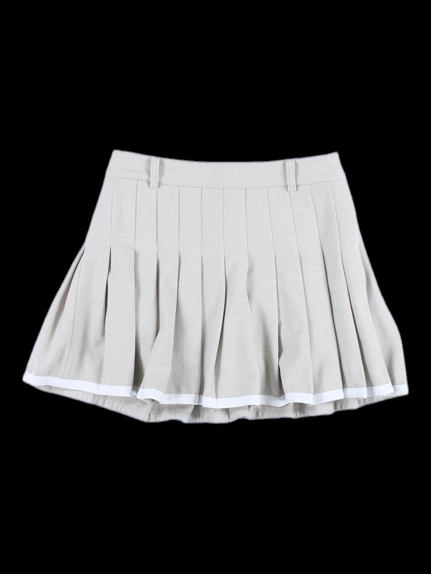 베이직 플리츠 스커트