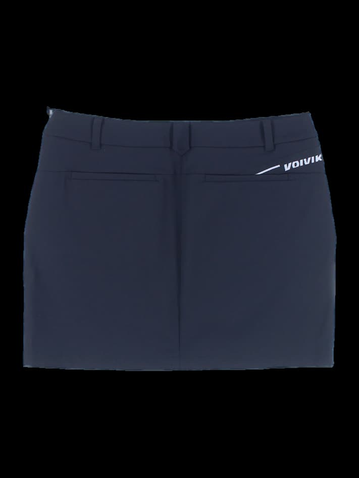 로고 포인트 베이직 스커트