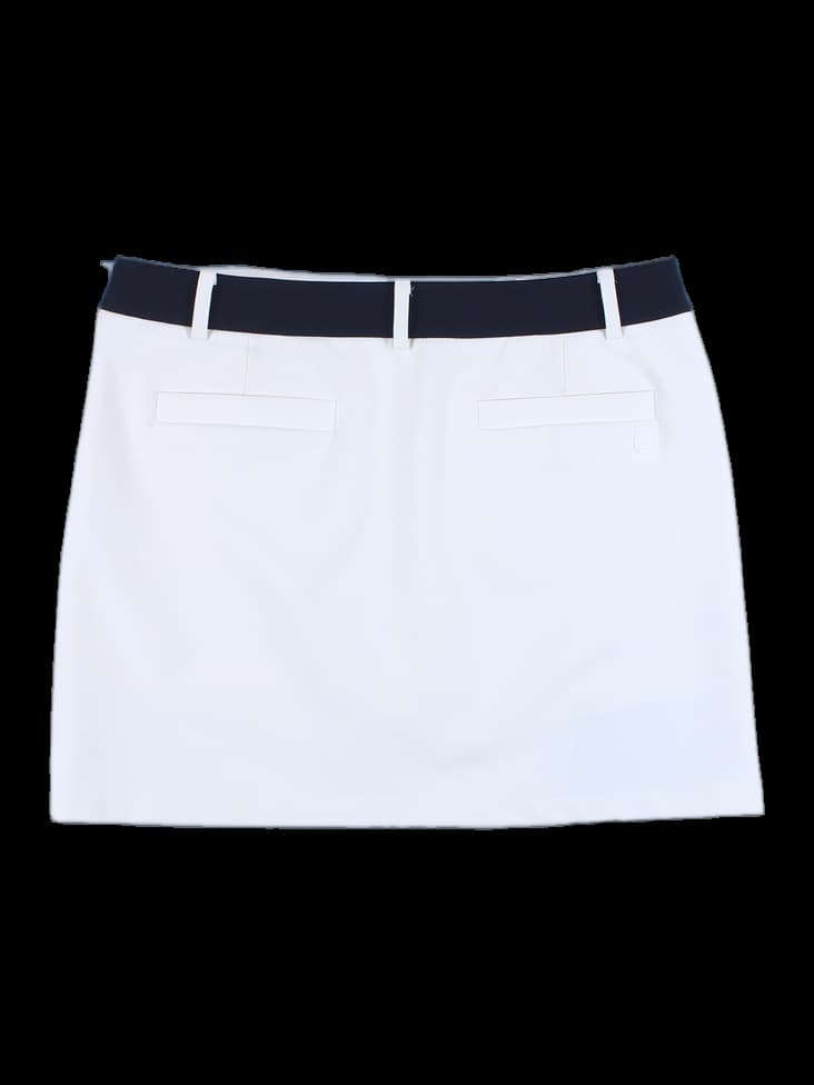 컬러 포인트 스커트