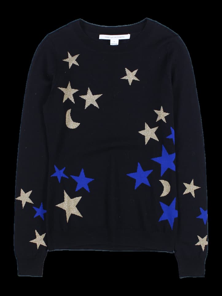 스타 긴팔 니트