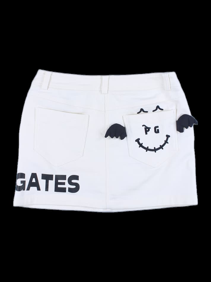 기모 포켓 미니 스커트