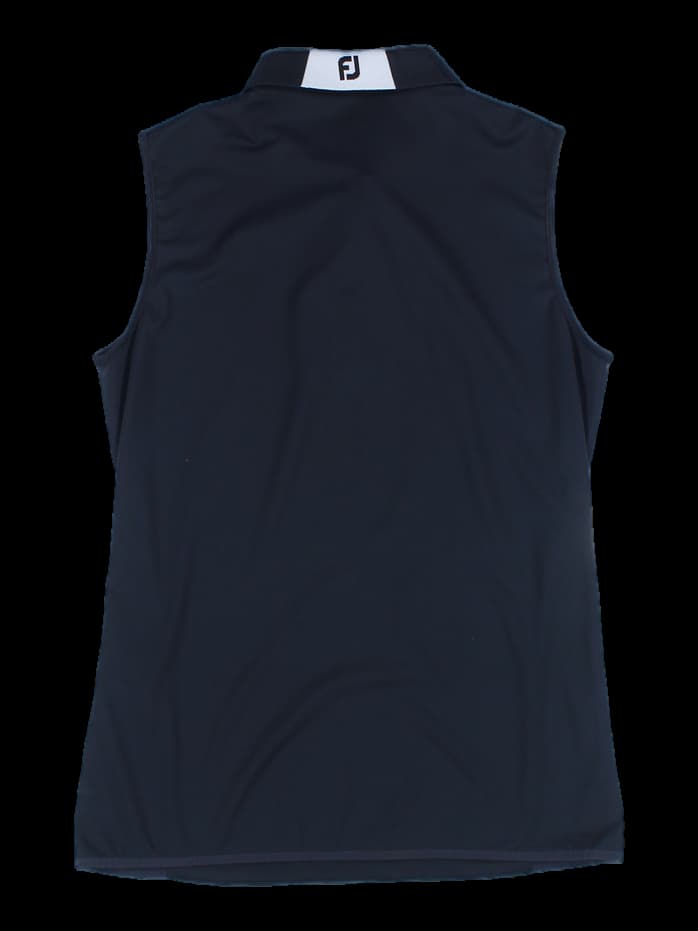 카라 민소매 티셔츠