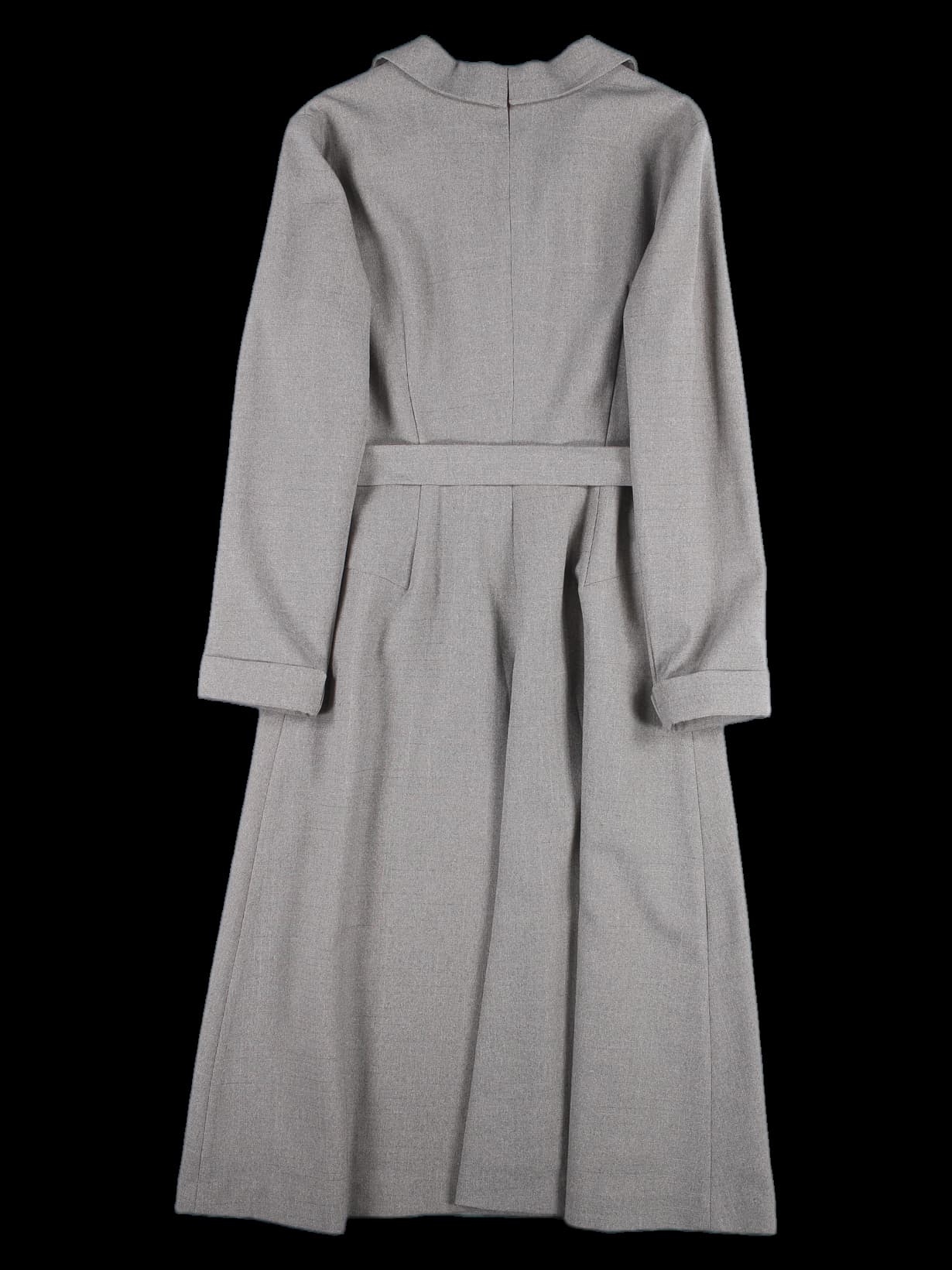 벨티드 롱 원피스