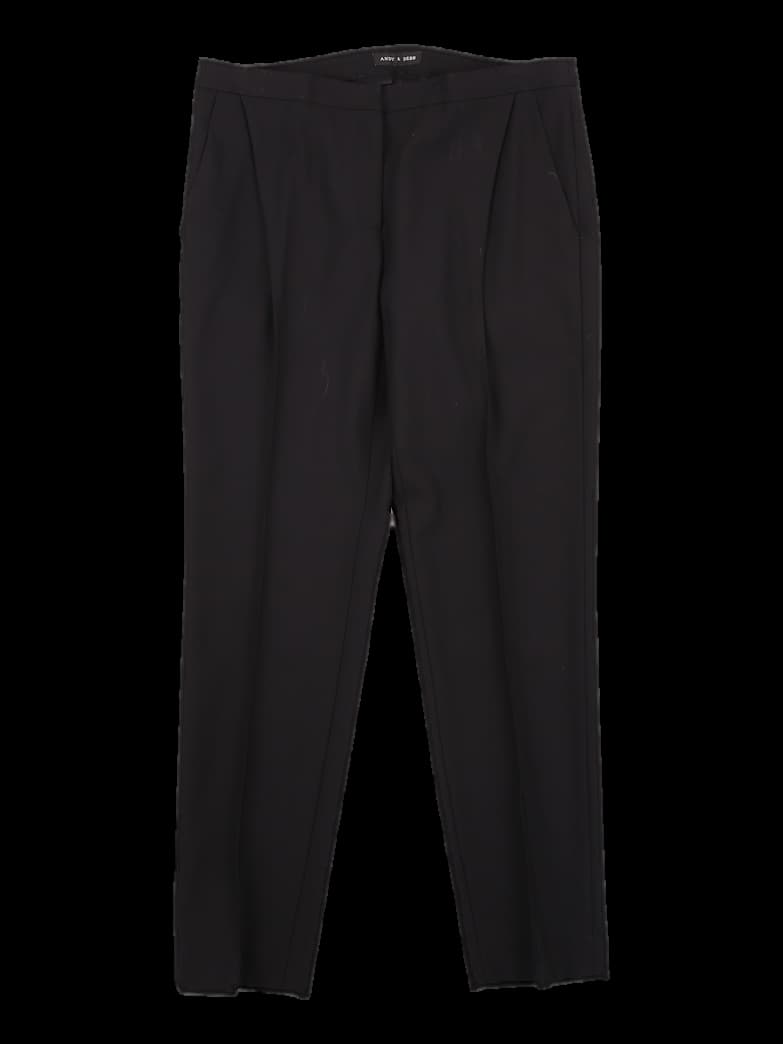 절개 스티치 슬랙스 바지