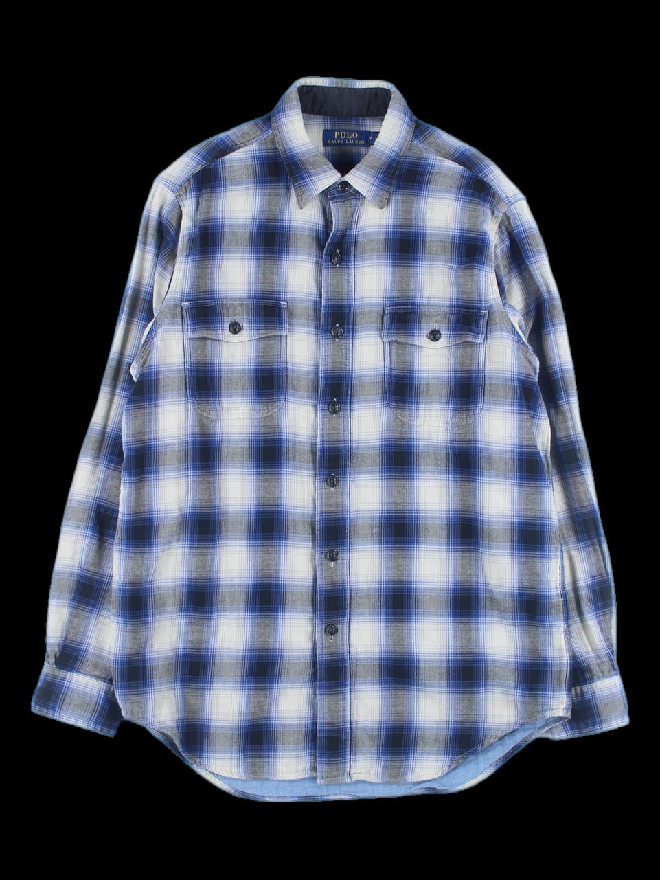 [남성] 포켓 체크 셔츠