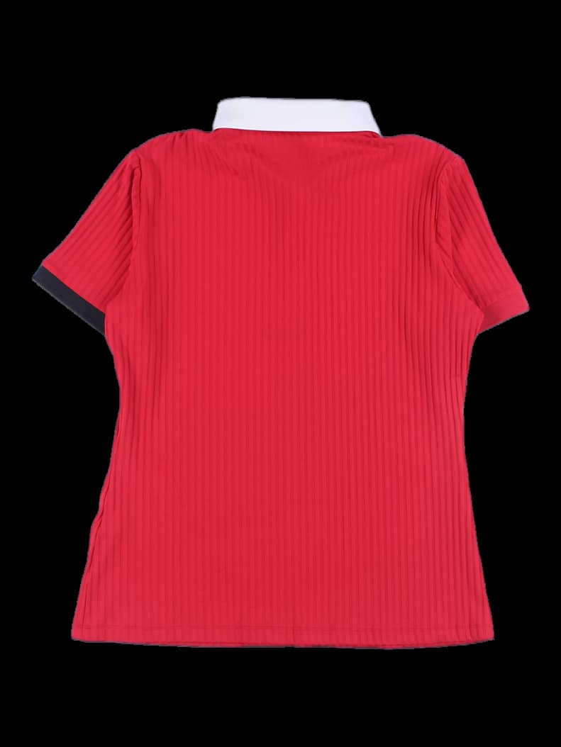 [2024] 컬러 포인트 반팔 카라티