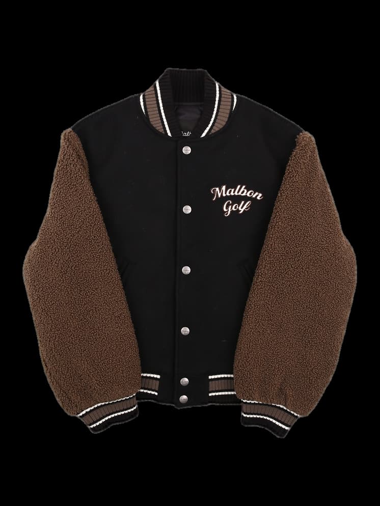 울 바시티 다운 자켓