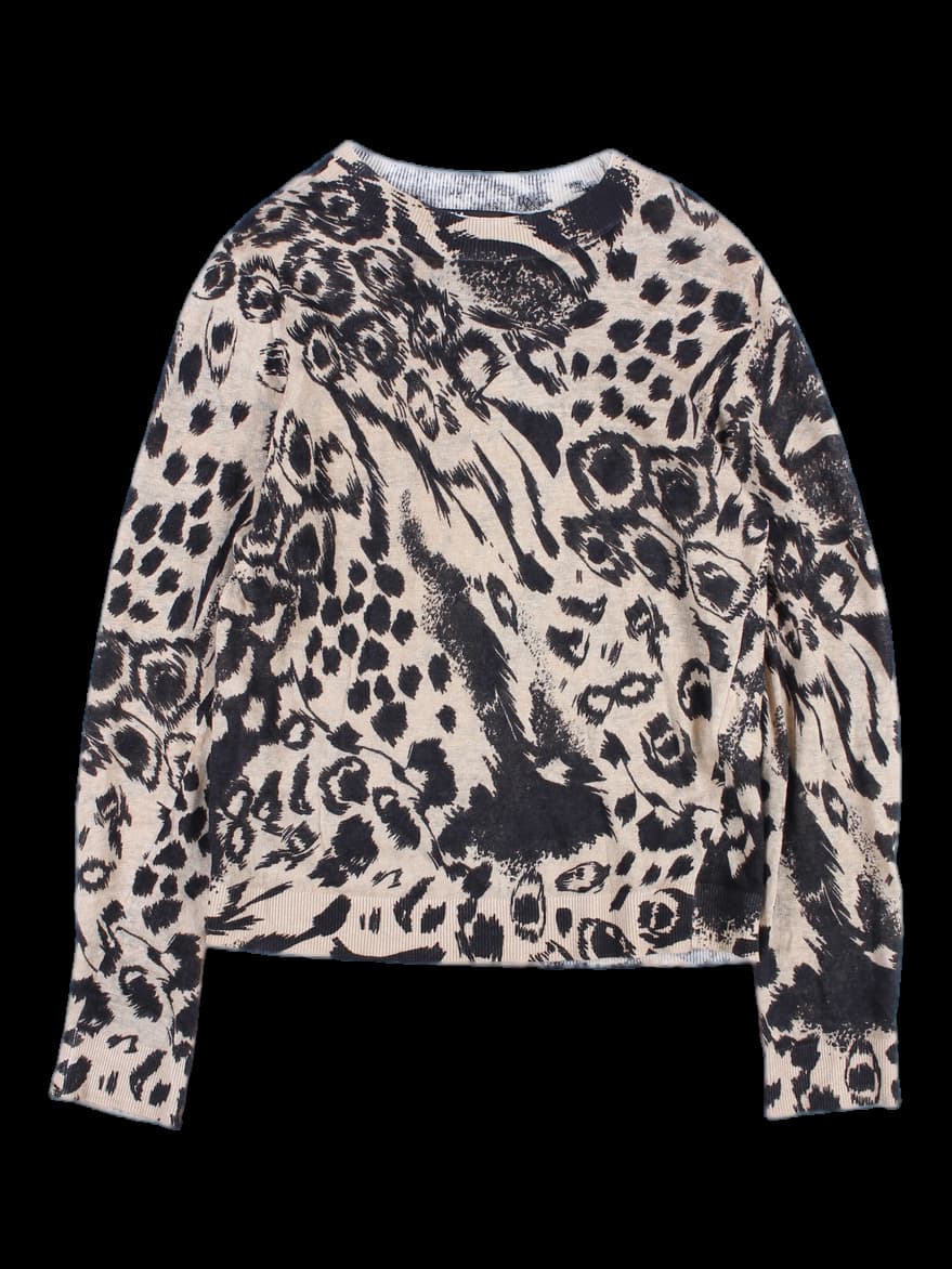 니트 긴팔 티셔츠