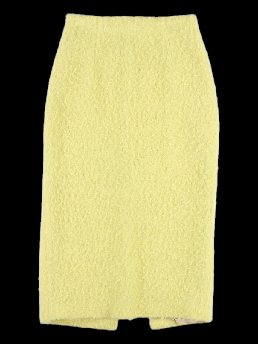 데일리 양털 롱 치마  